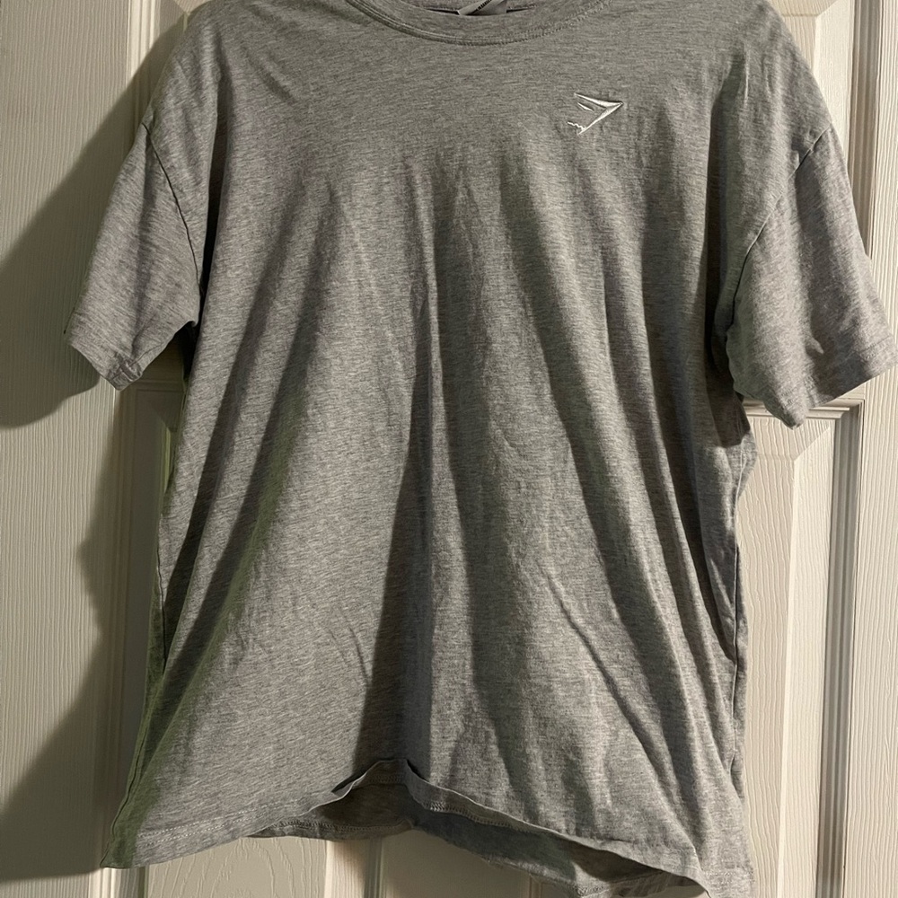 Gymshark Light Gray Short Sleeve Tee